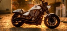 Motorcykel av modellen Hammer